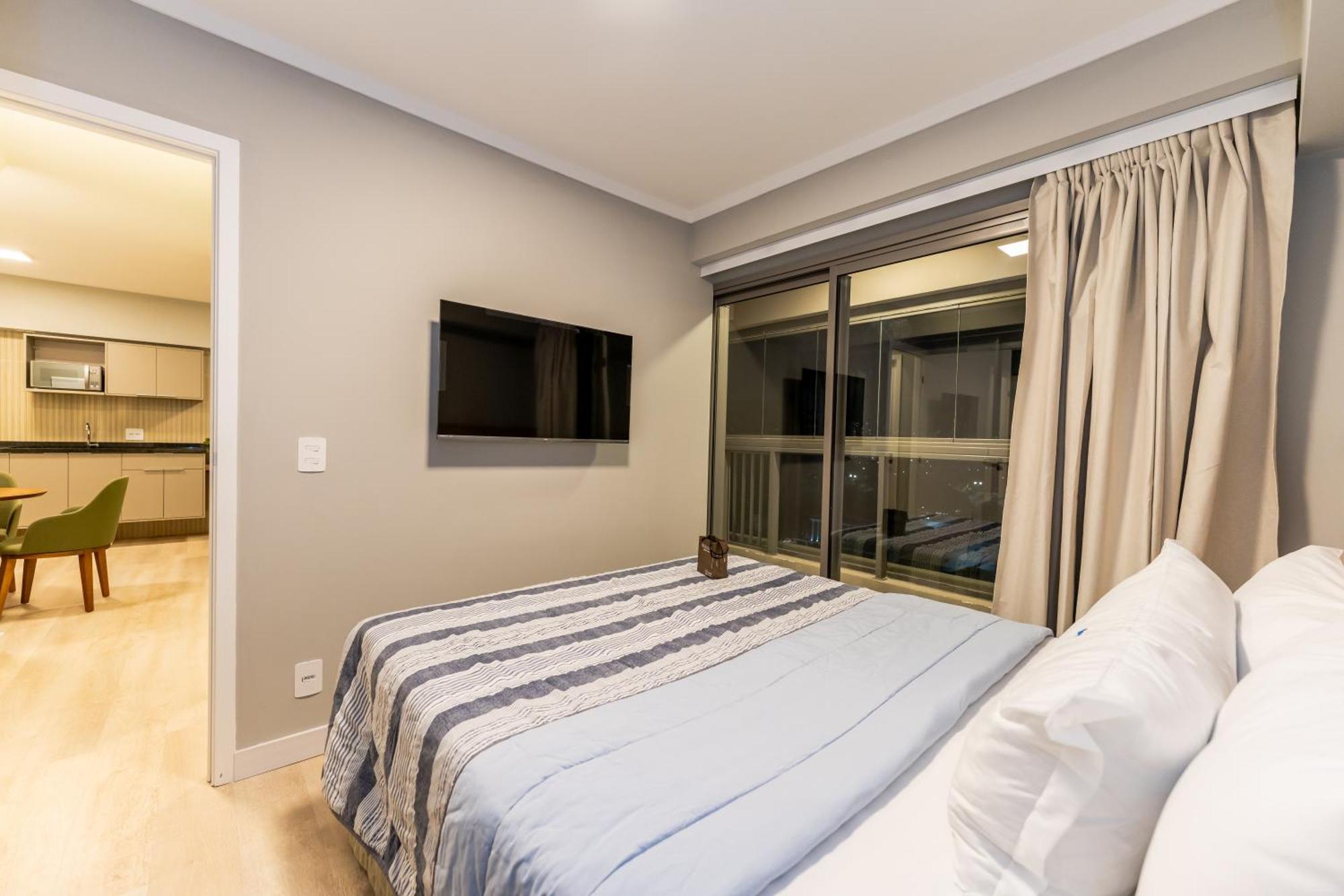 Apartamentos Studio Allure Moema - Com Cafe Da Manha Opcional, Recepcao E Valet 24 Horas ساو باولو المظهر الخارجي الصورة