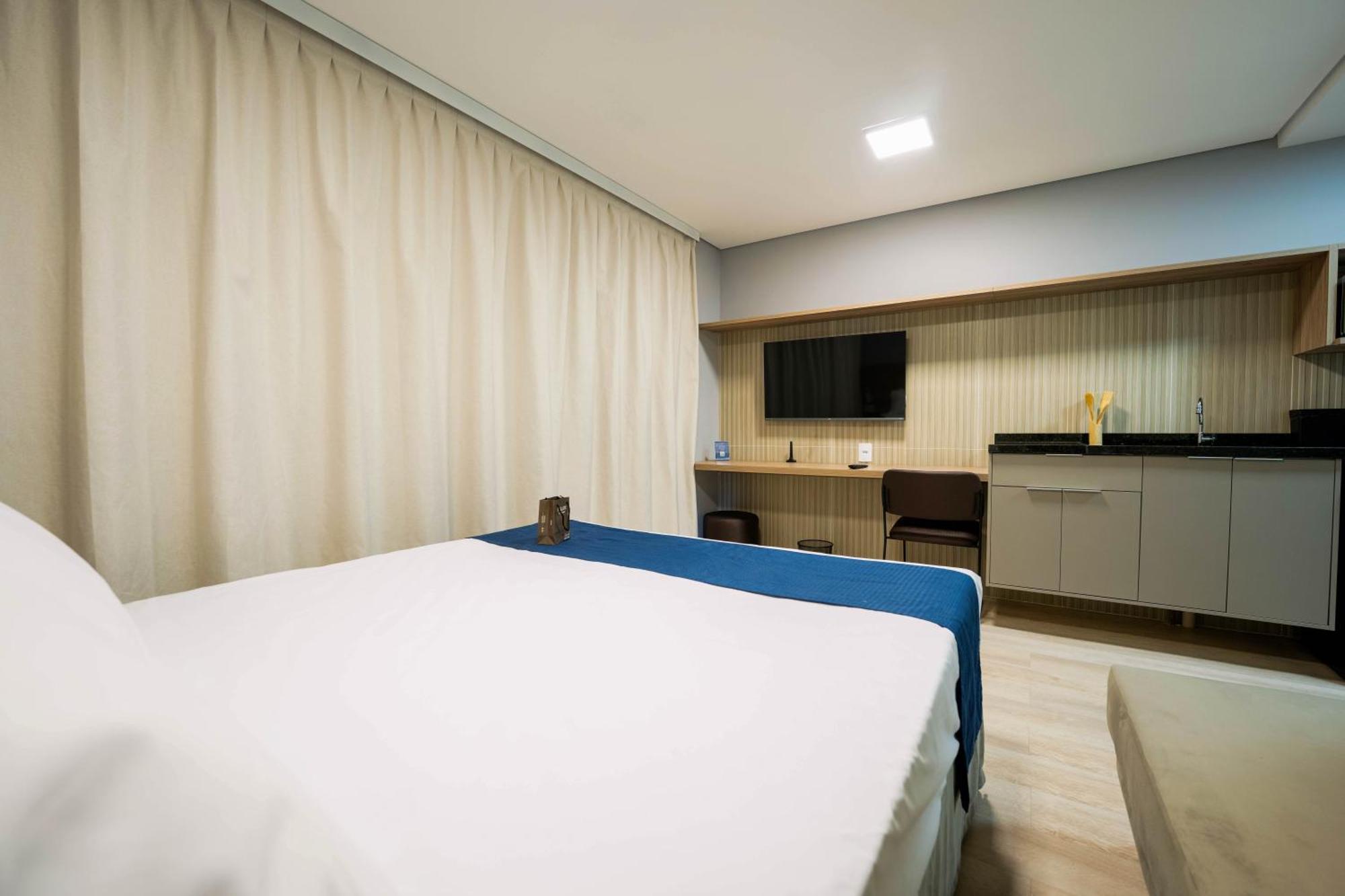 Apartamentos Studio Allure Moema - Com Cafe Da Manha Opcional, Recepcao E Valet 24 Horas ساو باولو الغرفة الصورة