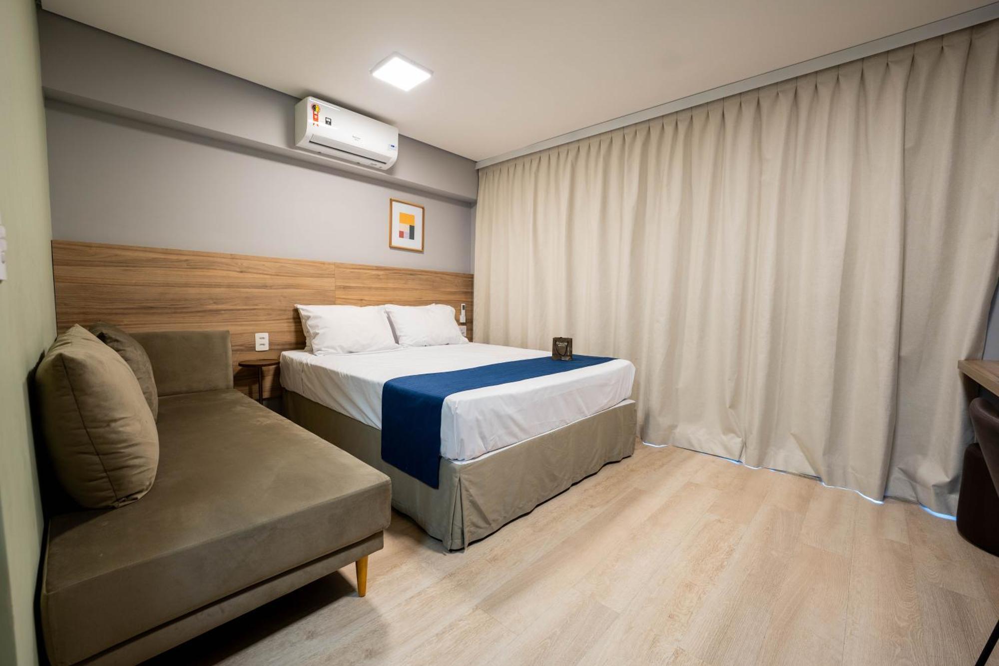 Apartamentos Studio Allure Moema - Com Cafe Da Manha Opcional, Recepcao E Valet 24 Horas ساو باولو الغرفة الصورة