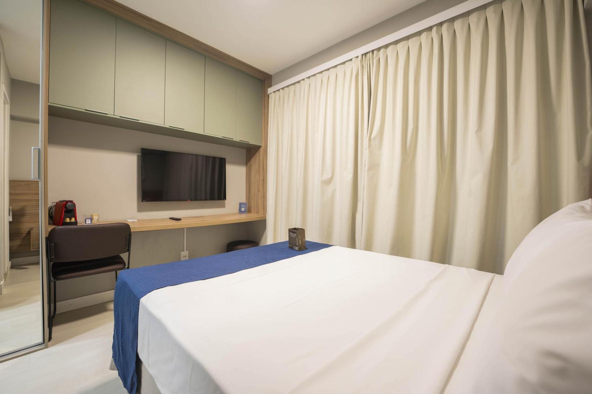 Apartamentos Studio Allure Moema - Com Cafe Da Manha Opcional, Recepcao E Valet 24 Horas ساو باولو الغرفة الصورة